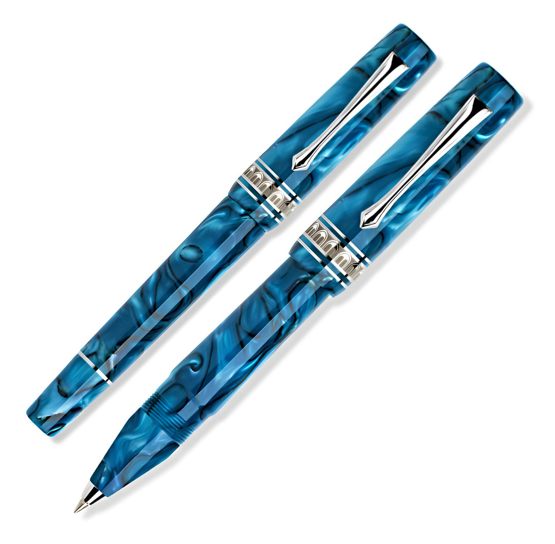 Nettuno 1911 N-E Rollerball Pen, Thalassa Blue