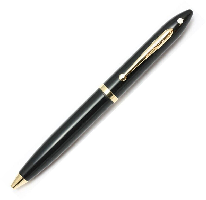 Sheaffer Balance II Ballpoint Pen, Black Lacquer & Gold, No Box