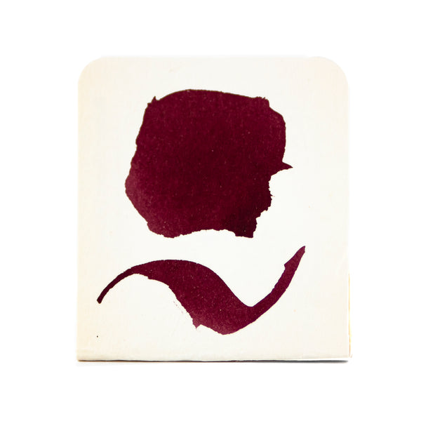 Ostrich Iron Gall Fountain Pen Ink Bottle, Rosefinch, Red