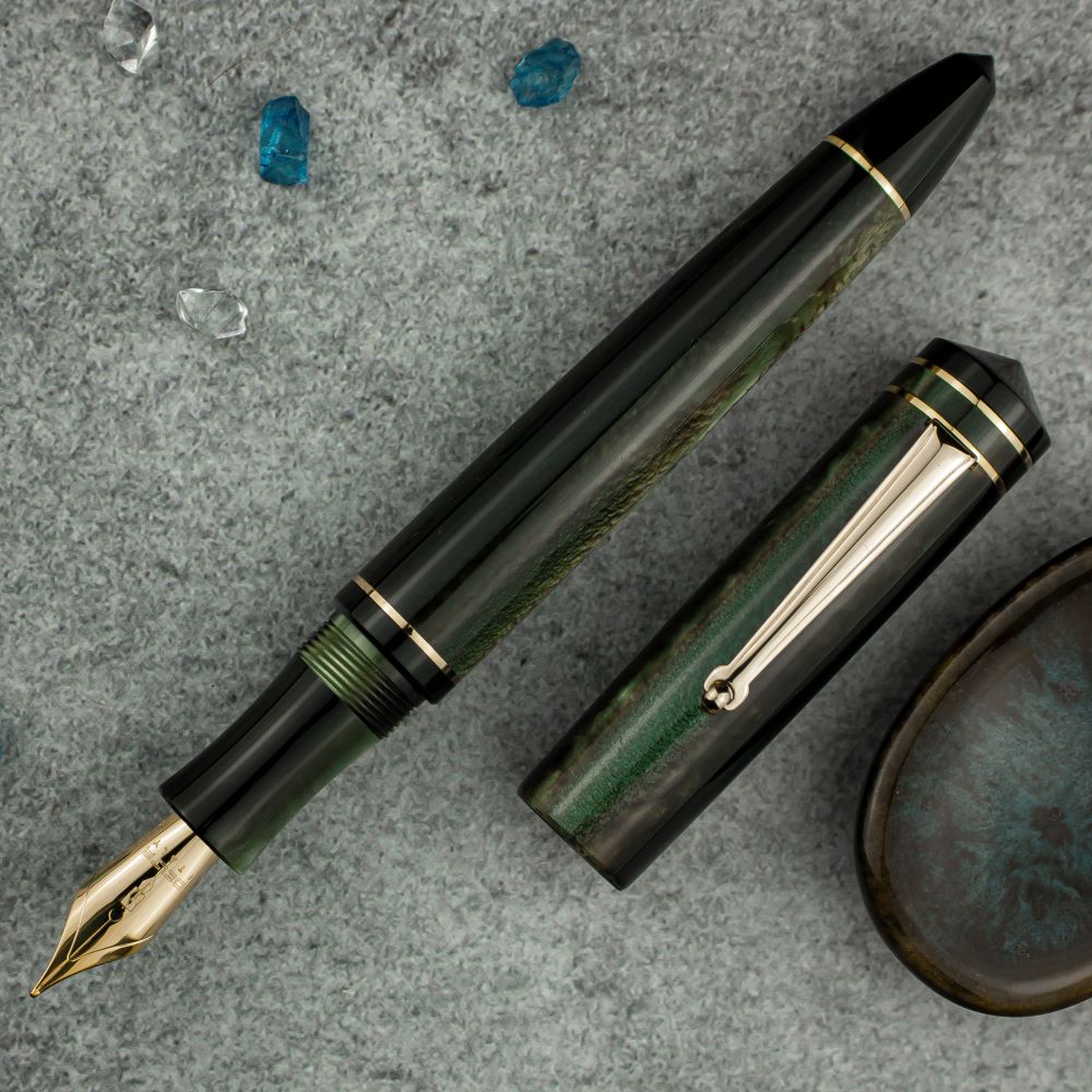 Delta Write Balance Green Fountain Pen – Pen Savings