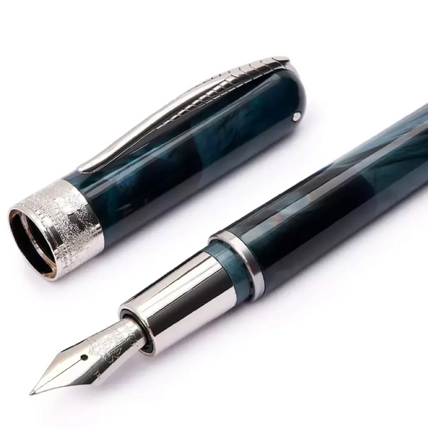 Pineider Avatar Compact Mini Fountain Pen, Imperial Green
