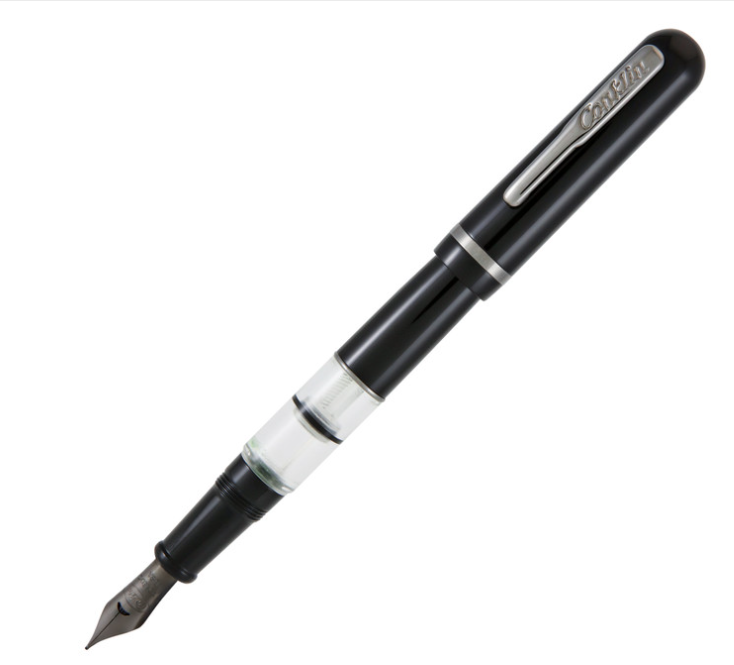 Conklin Heritage Word Gauge Fountain Pen, Black, Medium Nib