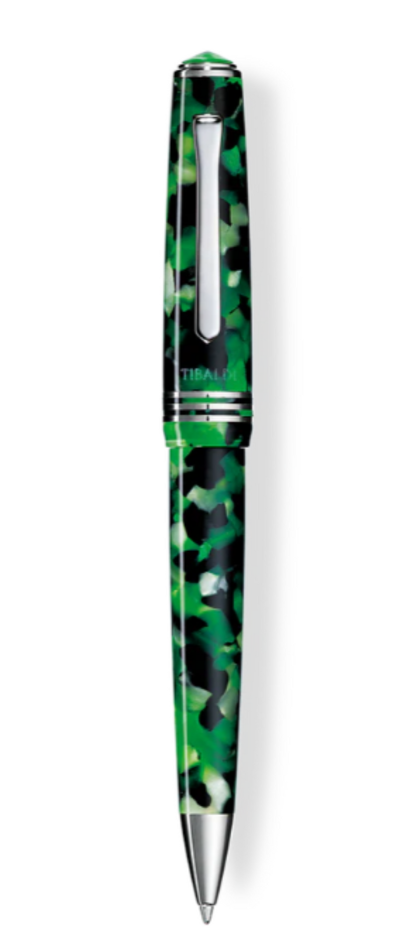 Tibaldi N60 Emerald Green Resin Ballpoint Pen
