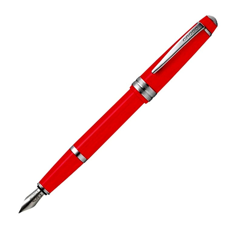 Cross Bailey Light Fountain Pen, Red & Chrome