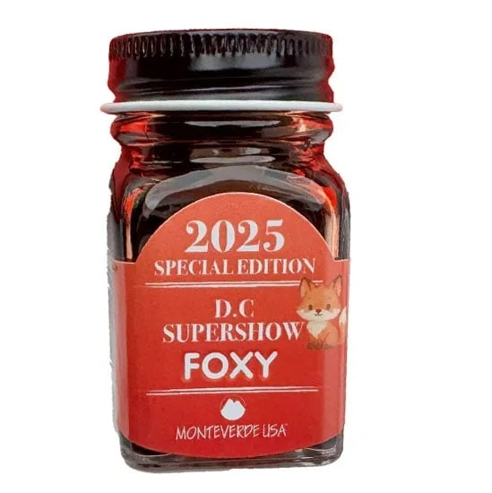 Monteverde Fountain Pen Ink Bottle, 2025 DC Supershow Foxy
