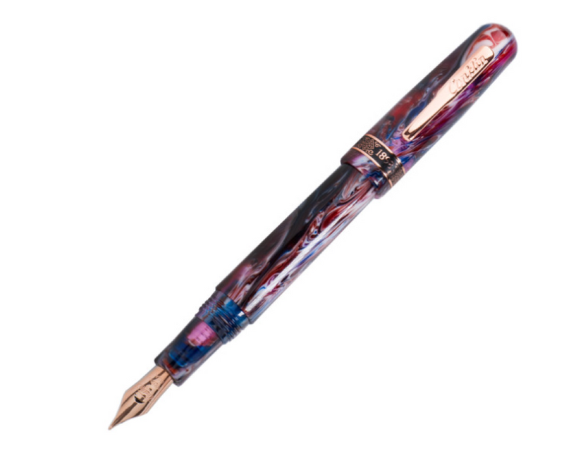 Conklin 1898 Misto Purple Fountain Pen, 14k Nib