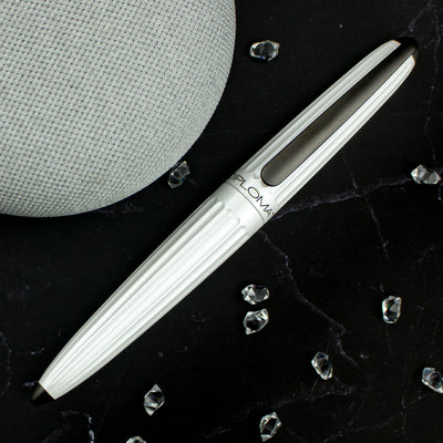 Diplomat Aero Pearl White Rollerball Pen