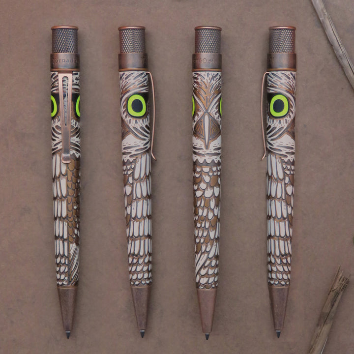 Retro 51 Tornado Owl Rescue Ballpoint Pen