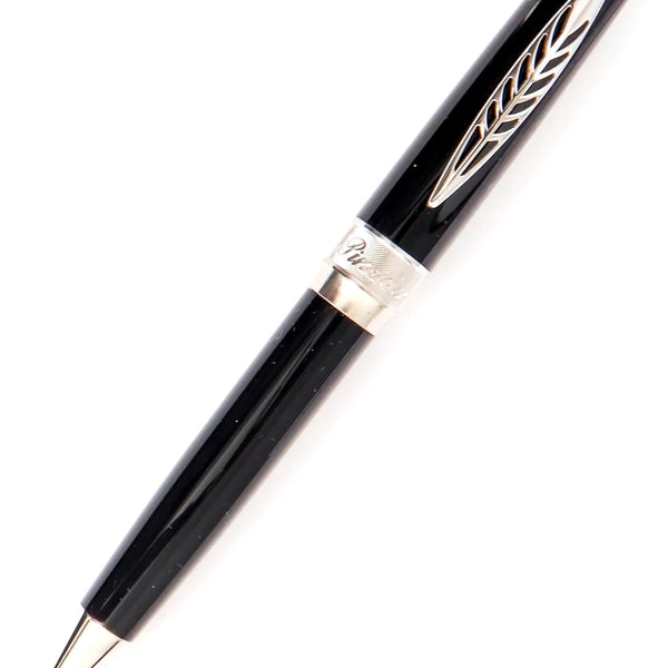 Pineider La Grande Bellezza Rock Ballpoint Pen, Black & Yellow Gold