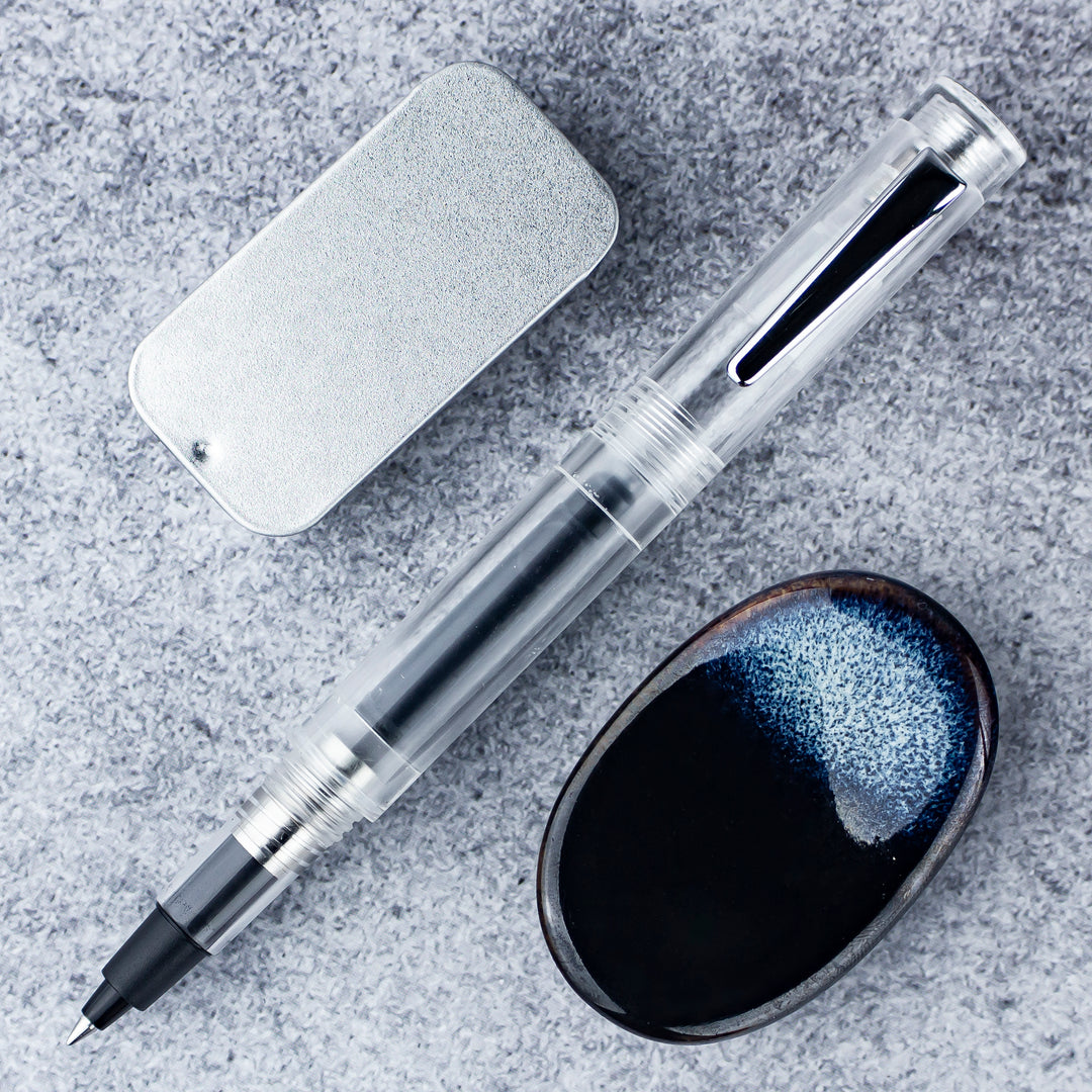 Monteverde MVP Inkball Pen (Cartridge, Eyedropper), Diamond Clear