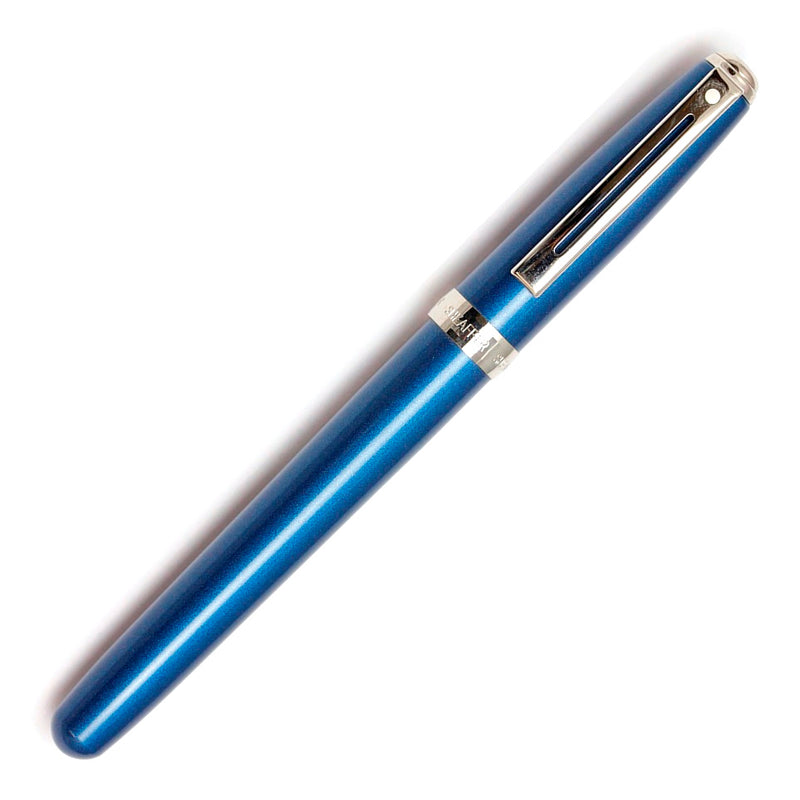 Sheaffer Prelude Rollerball Pen, Blue & Chrome, No Box