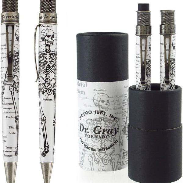 Retro 51 Tornado Dr. Gray Rollerball & Pencil 1.1 Gift Set