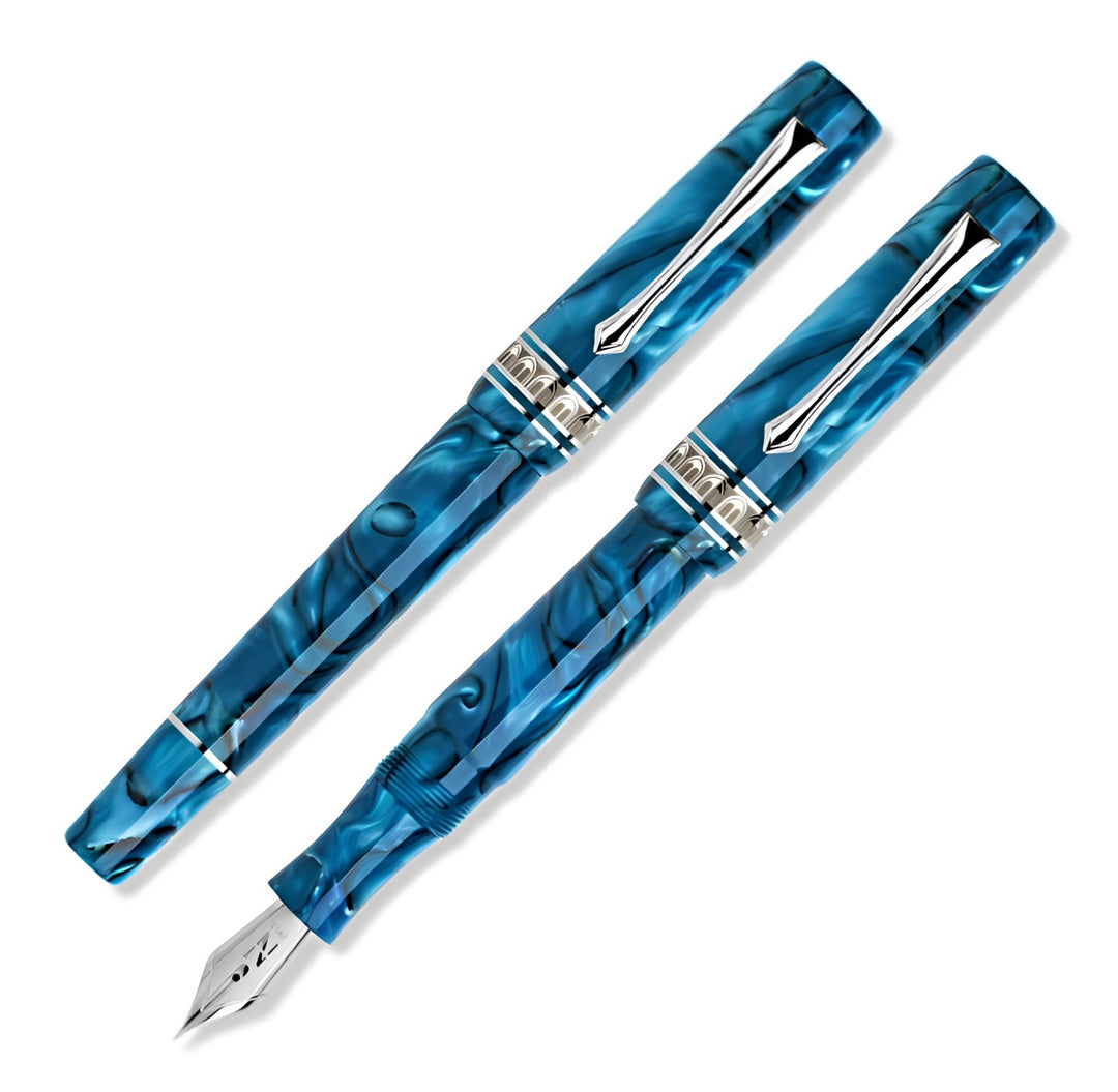 Nettuno 1911 N-E Fountain Pen, Thalassa Blue