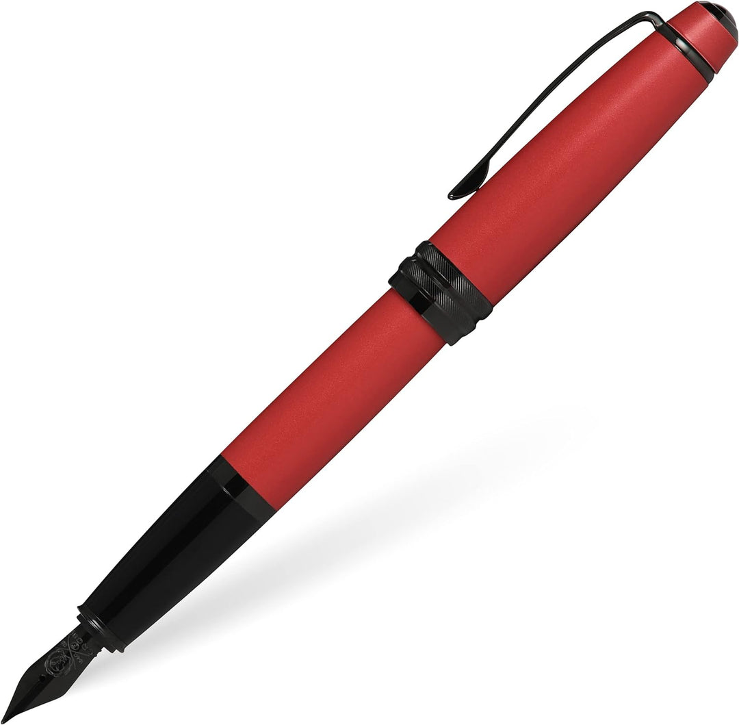 Cross Bailey Fountain Pen, Matte Red & Black