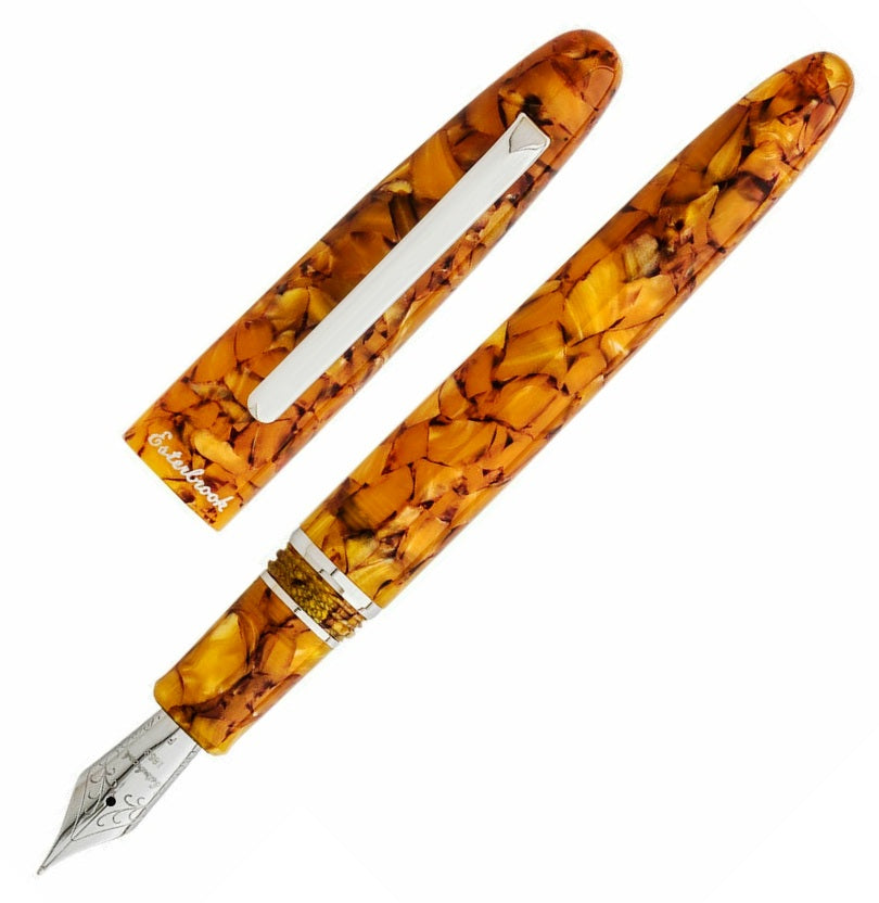 Esterbrook Estie Standard Fountain Pen, Honeycomb, Palladium