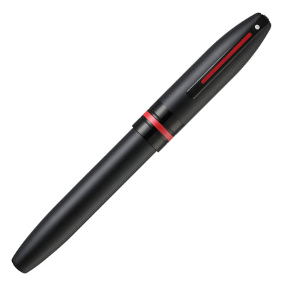Sheaffer Icon Fountain Pen, Matte Black & Red Trim