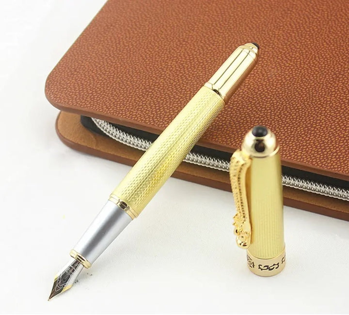 Jinhao 1000 Dragon Fountain Pen, Gold