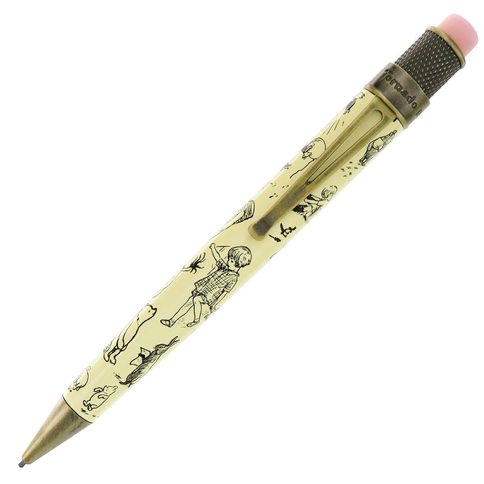 Retro 51 Tornado 1.1mm Pencil, A.A. Milne Winnie-the-Pooh Decorations by E.H. Shepard