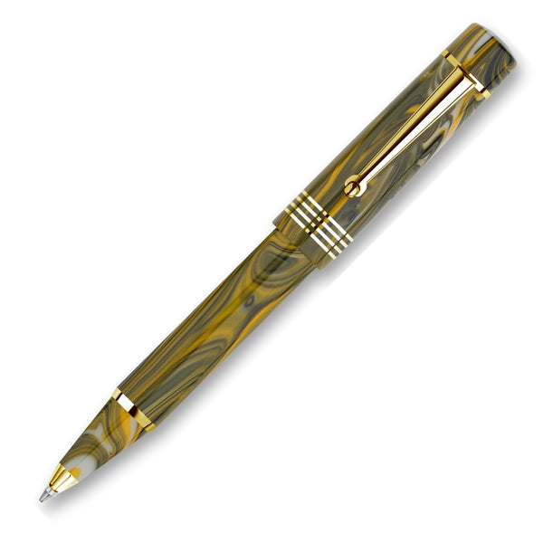 Delta Neo Gallery Ballpoint Pen, Marigold & Gold
