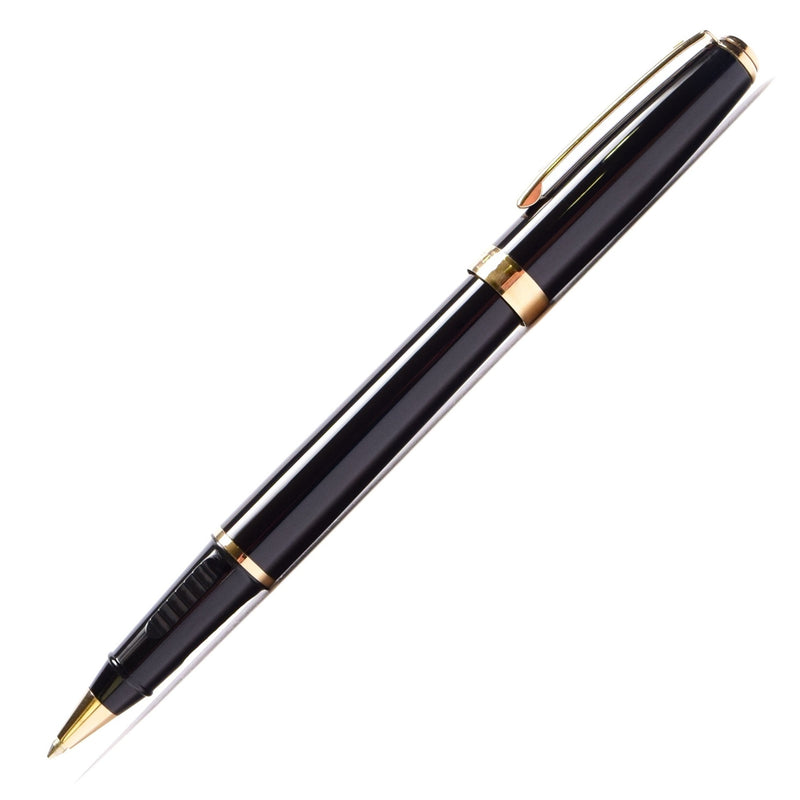 Sheaffer Prelude Rollerball Pen, Black Lacquer & Gold, No Box