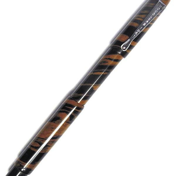 Noodlers Boston Safety Fountain Pen, Ebonite Chestnut, Z102 Nib - #13002A