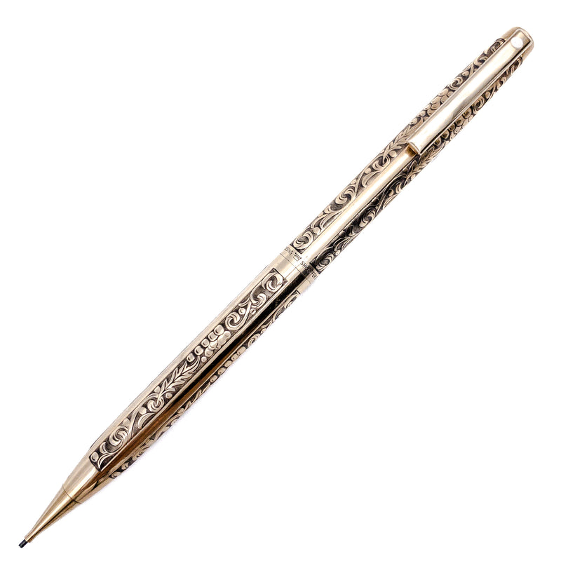 Sheaffer Vintage Imperial Mechanical Pencil, 12K Gold Filled, Grape Leaves, No Box