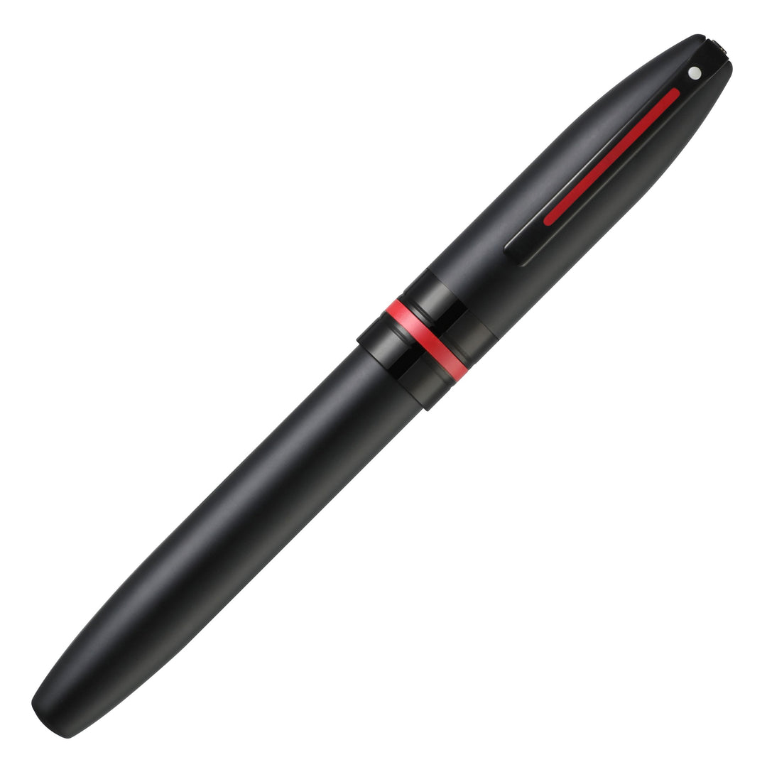 Sheaffer Icon Rollerball Pen, Matte Black & Red