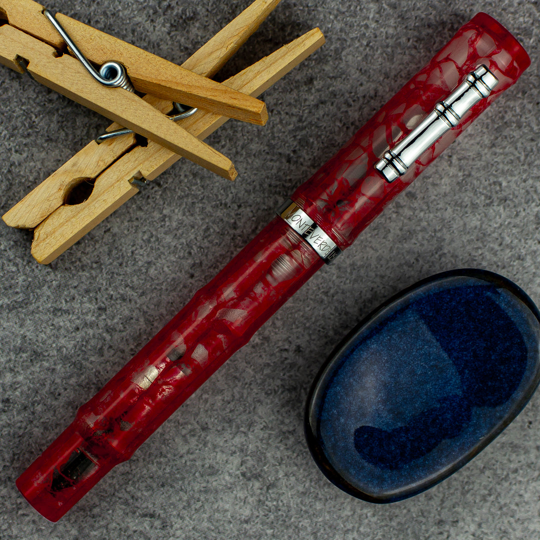 Monteverde Laguna Fountain Pen, Red