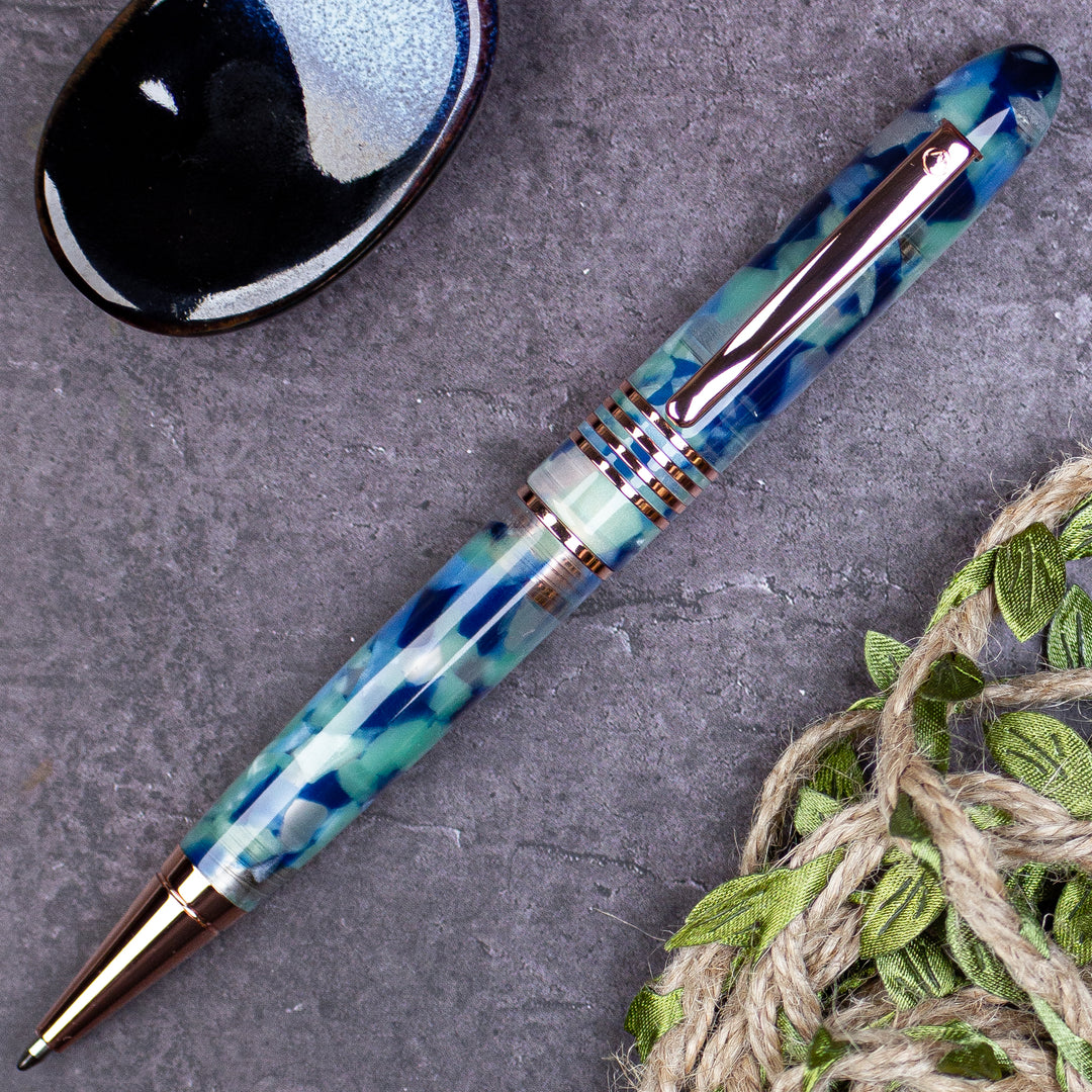 Monteverde Mountains of the World Ballpoint Pen, Blue Mountain