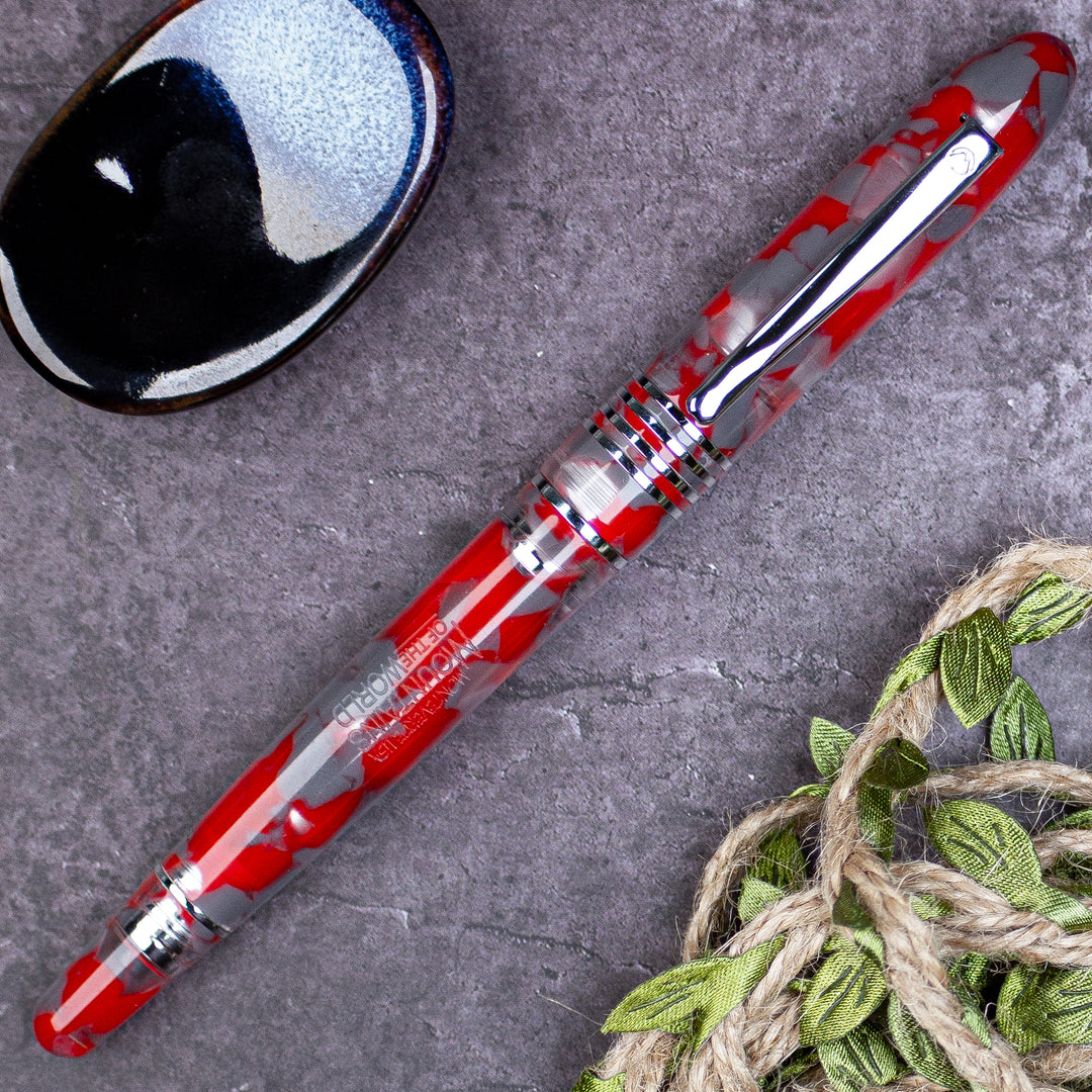 Monteverde Mountains of the World Fountain Pen, Ruby Mountain