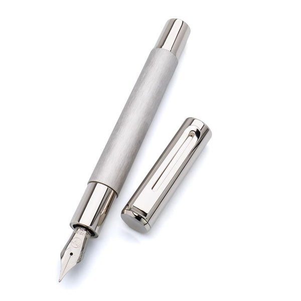 Monteverde Ritma Brushed Stainless Steel Fountain Pen