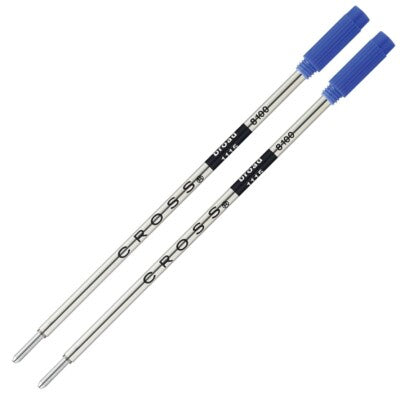 Cross Ballpoint Pen Refills, Blue Broad, #8100