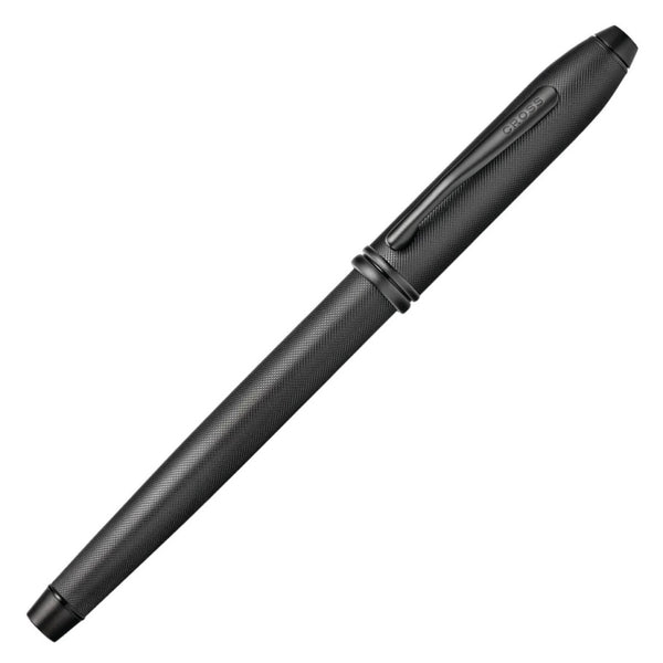 Cross Townsend Rollerball Pen, Black PVD Micro-knurl