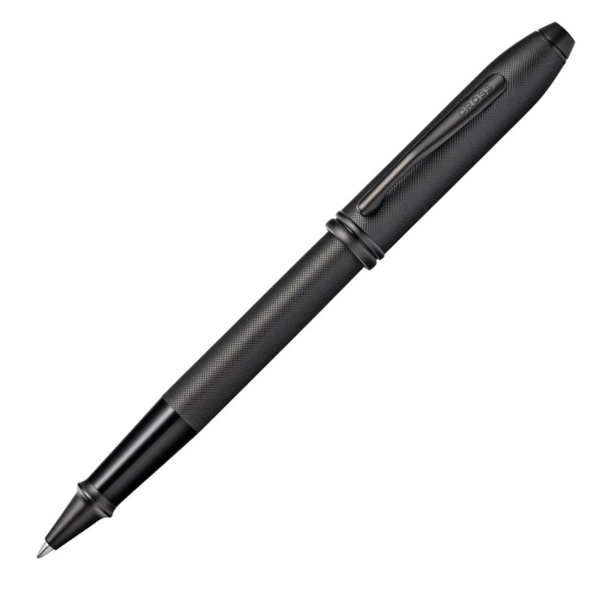 Cross Townsend Rollerball Pen, Black PVD Micro-knurl