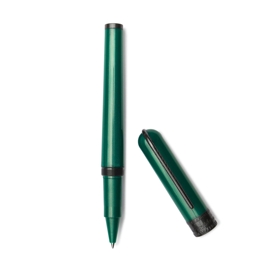 pineider-metropolis-green-rollerball-pen-pensavings