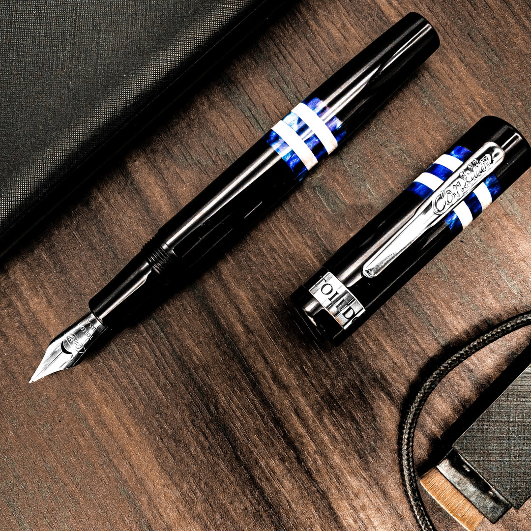 Conklin Toledo Fountain Pen, Blue