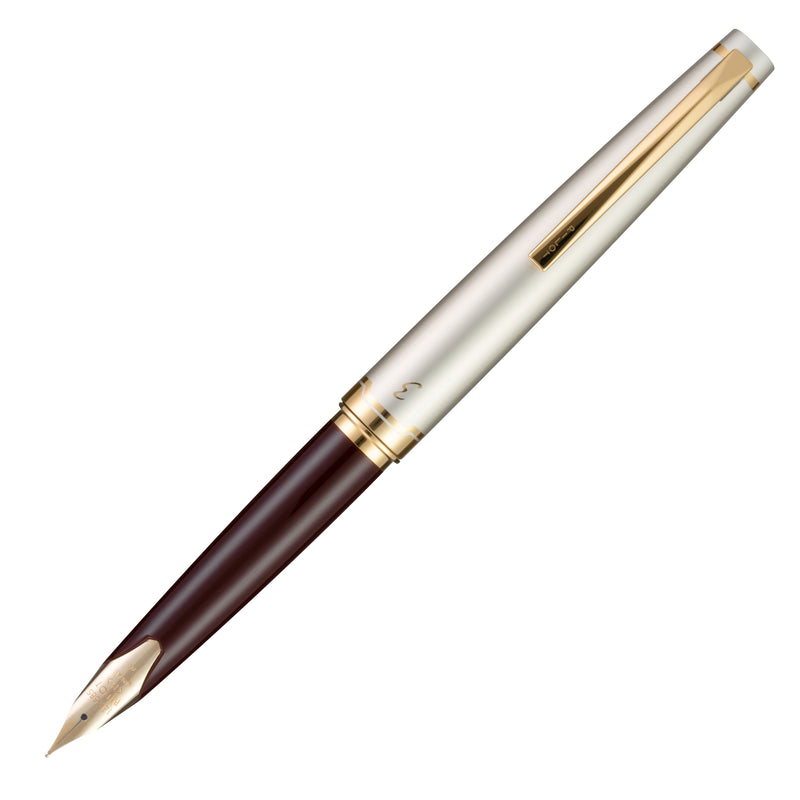 Pilot E95s Fountain Pen, Burgundy, Ivory and Gold