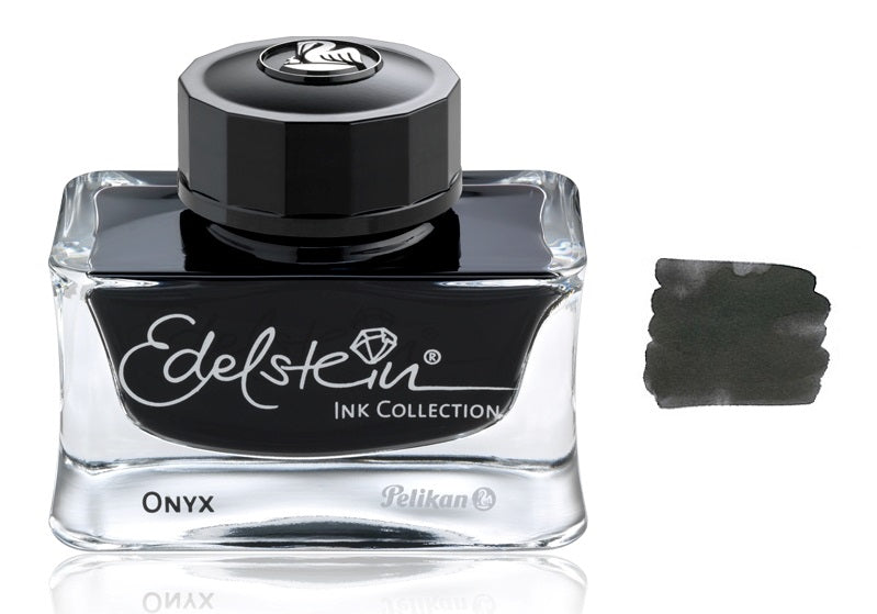 Pelikan Edelstein Fountain Pen Ink Bottle, 50ml, Onyx Black