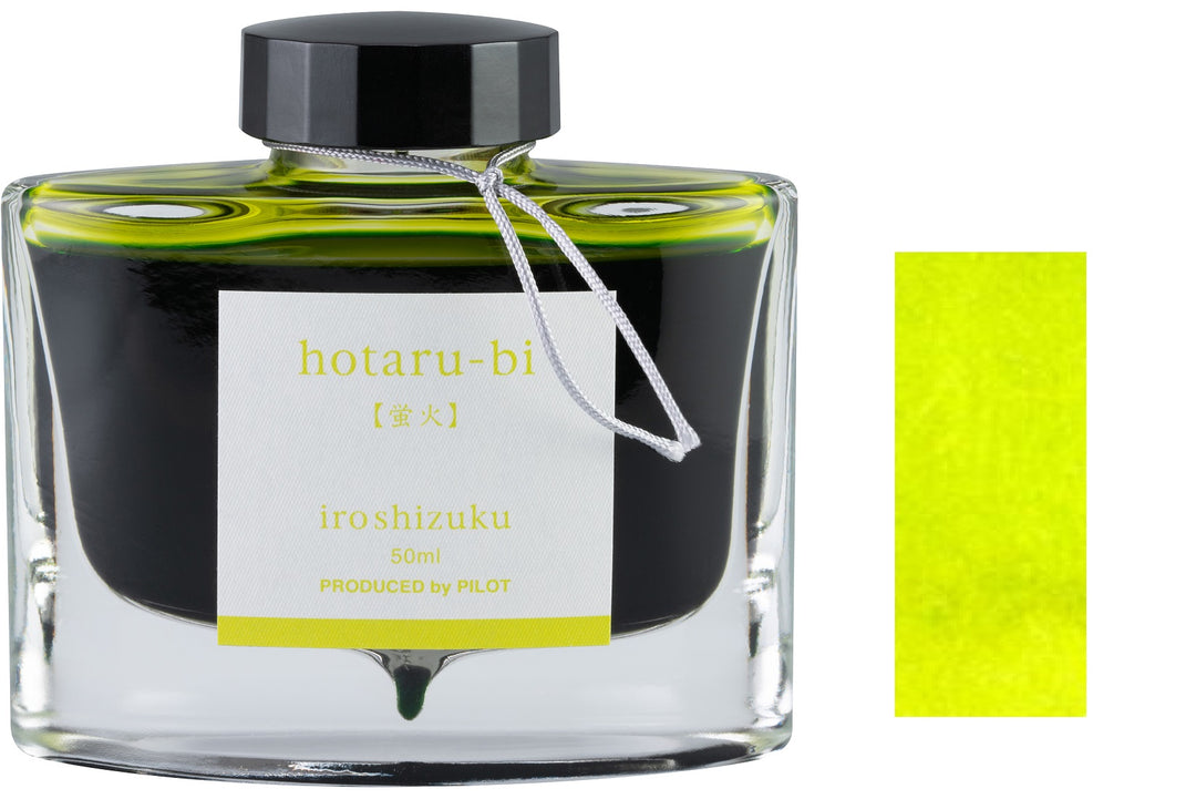 Pilot Iroshizuku Fountain Pen Ink Bottle, 50ml, Hotaru-bi