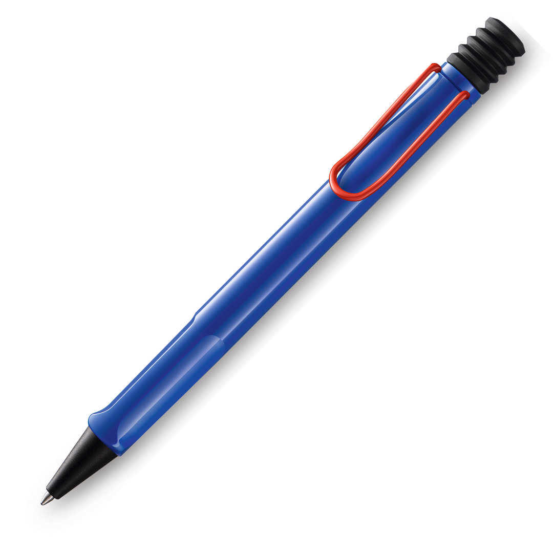 Lamy Safari Retro Edition Ballpoint Pen, Blue & Red