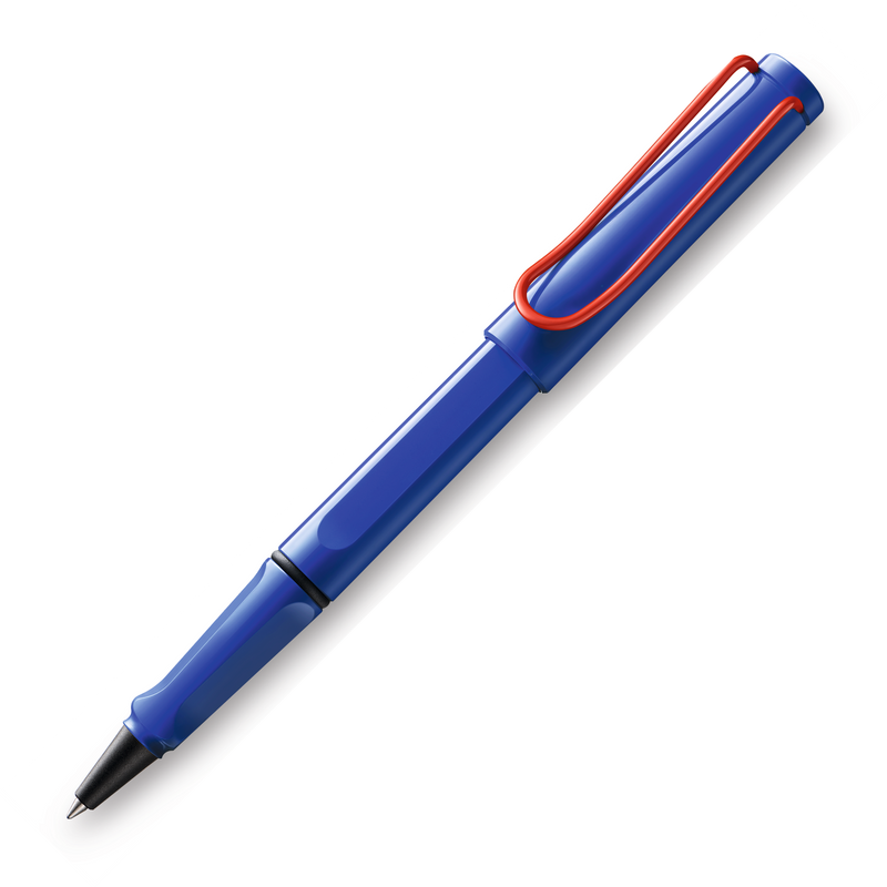 Lamy Safari Retro Edition Rollerball Pen, Blue & Red