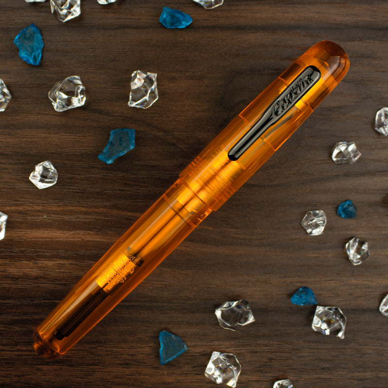 Conklin All American Fountain Pen, Special Eyedropper Edition, Demo Orange