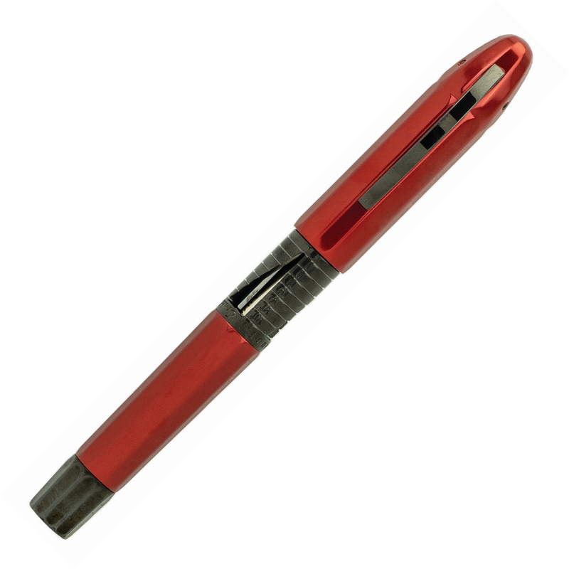 Conklin Classic Nozac 125th Anniversary Limited Edition Rollerball Pen, Metal Red