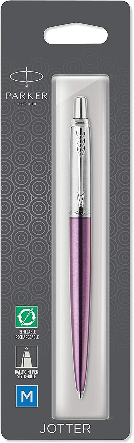 Parker Jotter Ballpoint Pen, Victoria Purple