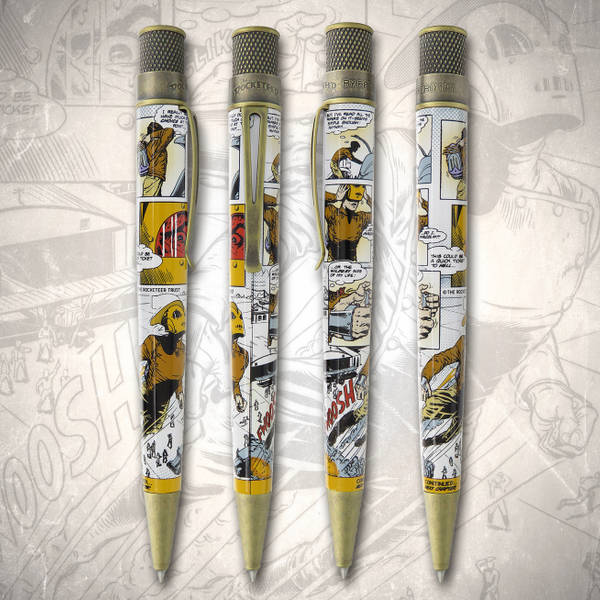Retro 51 Okkto Rocketeer First Flight Tornado Rollerball Pen, Full Color
