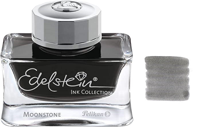 Pelikan Edelstein Fountain Pen Ink Bottle, 50ml, Moonstone