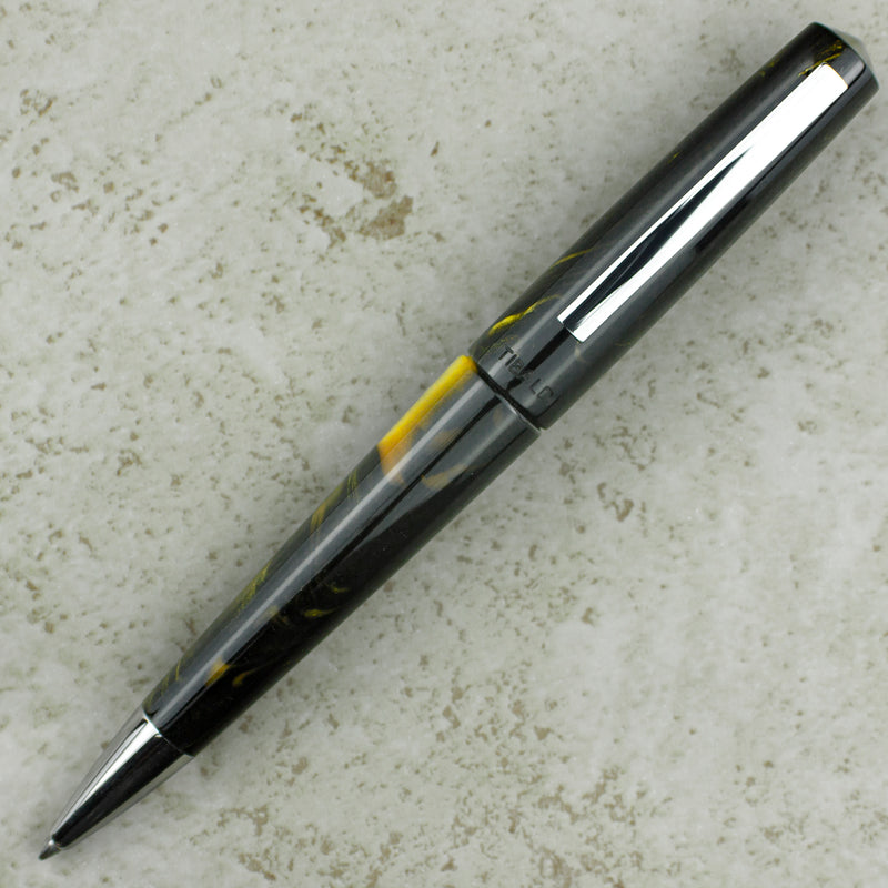 Tibaldi Infrangibile Ballpoint Pen, Black & Gold