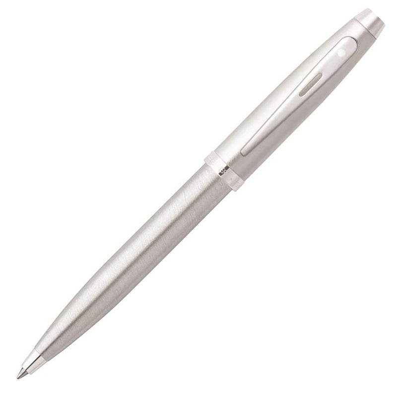 Sheaffer 100 Ballpoint Pen, Brushed Chrome