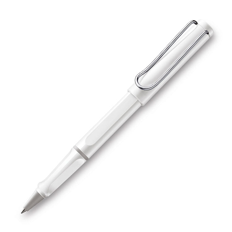 lamy-safari-rollerball-pen-white-pensavings