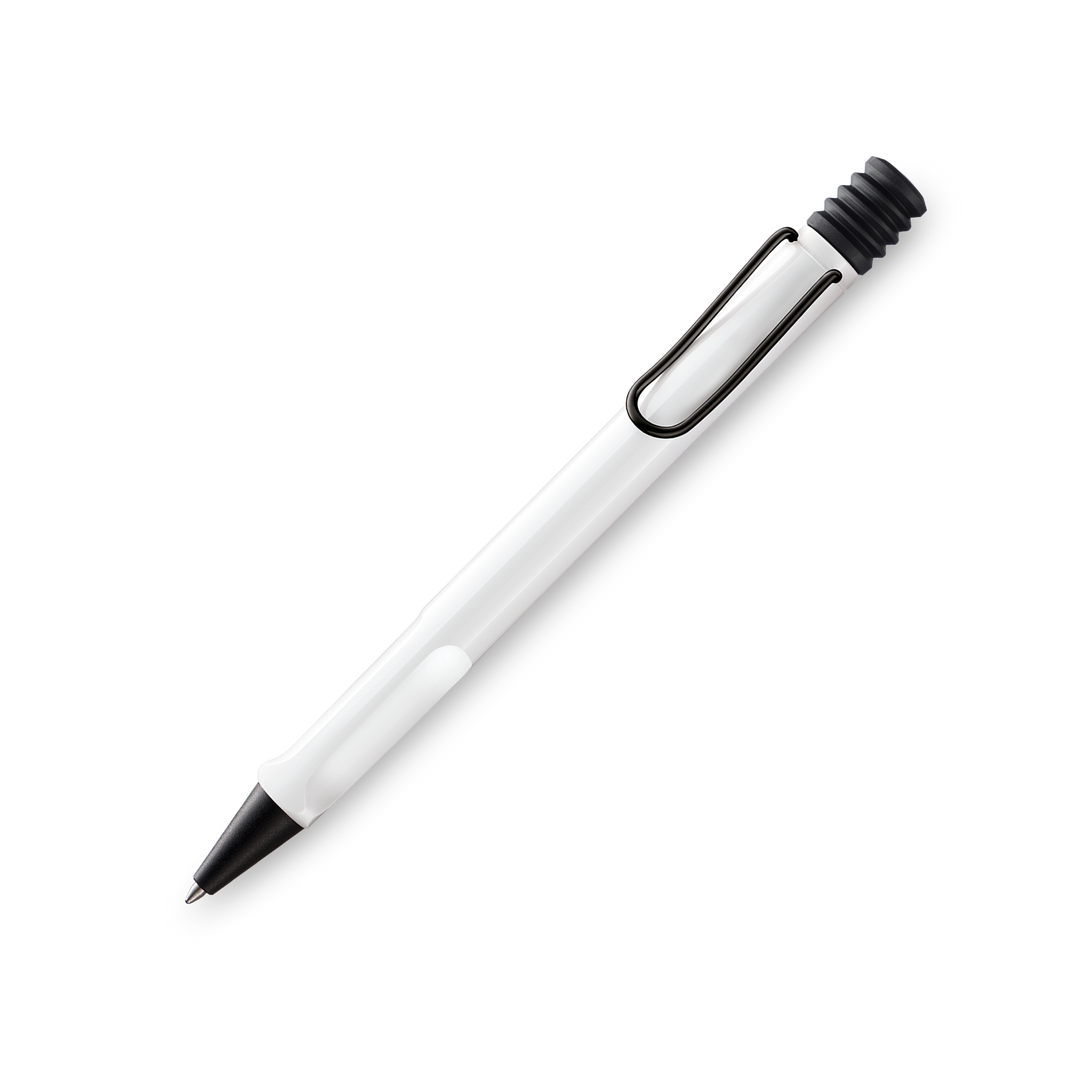 Lamy Safari Retro Edition Ballpoint Pen, White & Black